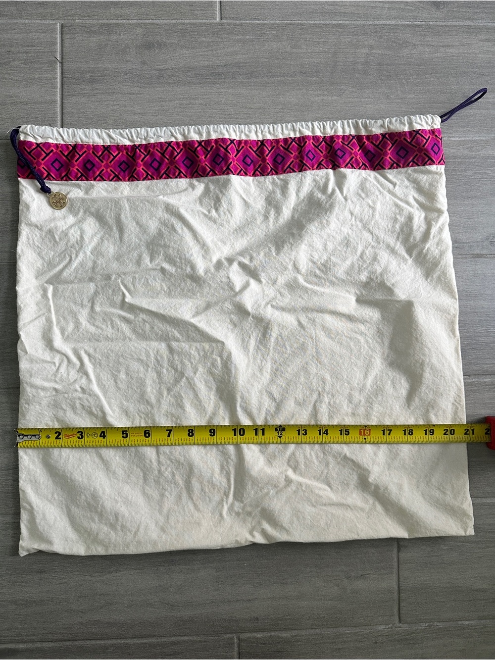Tory Burch Large Drawstring Dust Bag - Picture 3 of 4